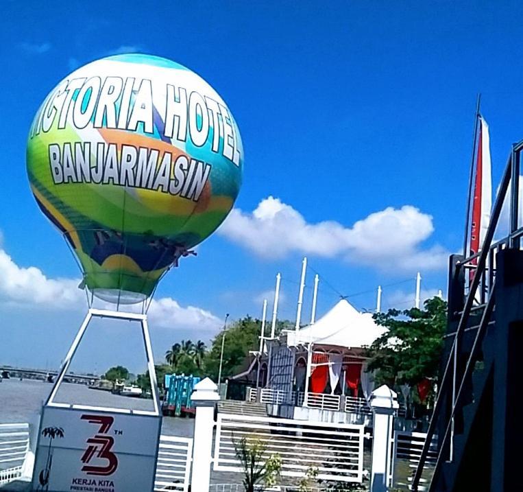 Hotel Victoria River View Banjarmasin (South Kalimantan) Exterior foto